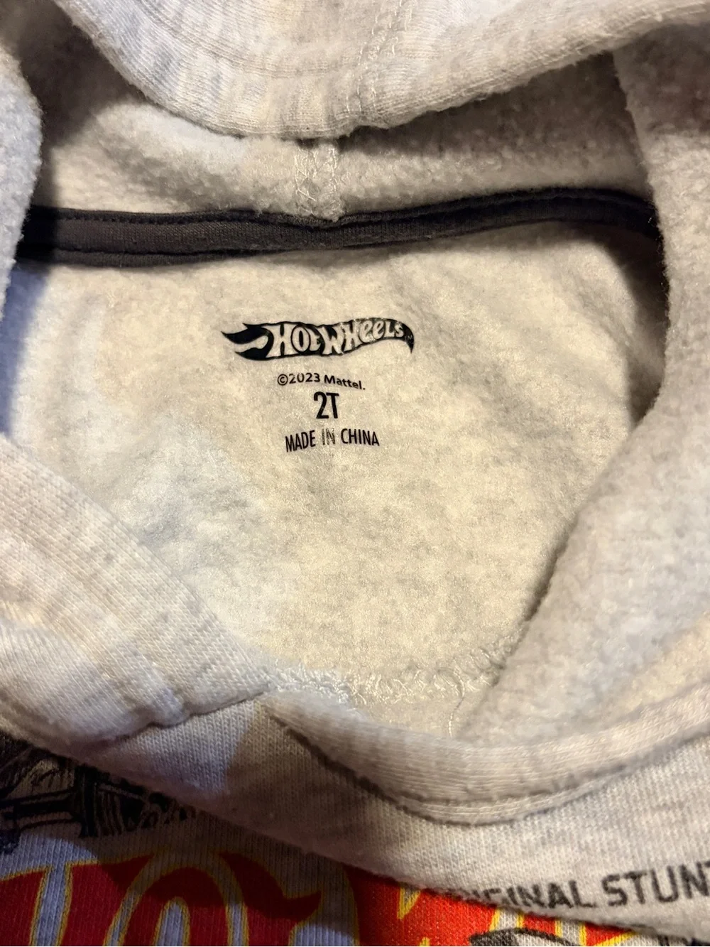 Hot Wheels Gray Kids Tracksuit